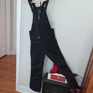 Classic Black Kids Overalls